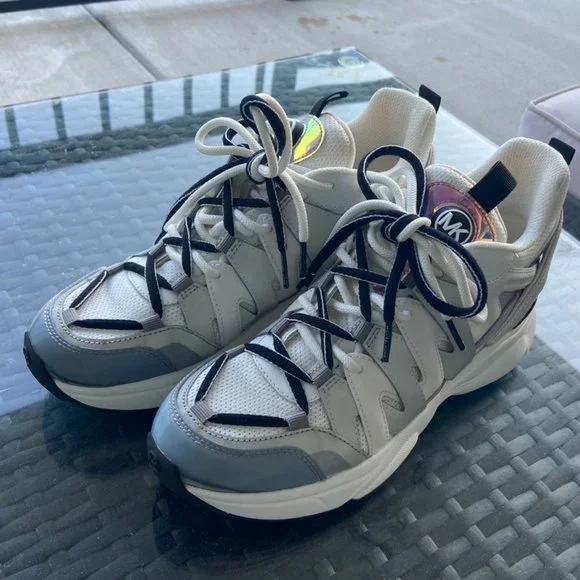 Michael kors holographic shoes sales